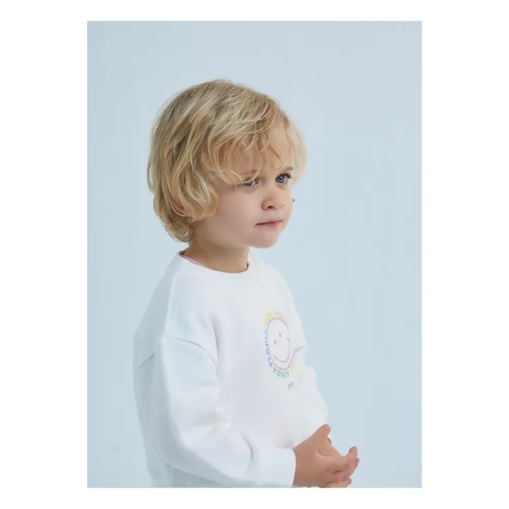 the new society Sweat Rolling Baby | Blanc