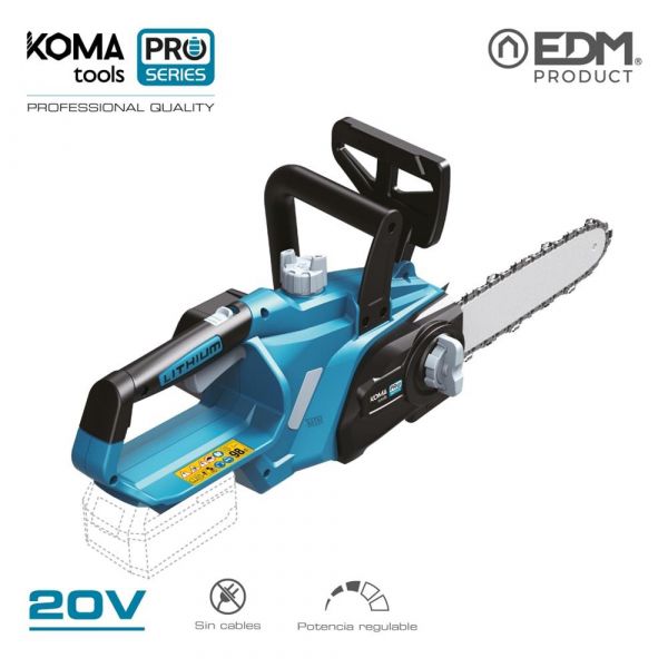 Koma Motosserra 20v sem Bateria nem Carregador - EDM08761