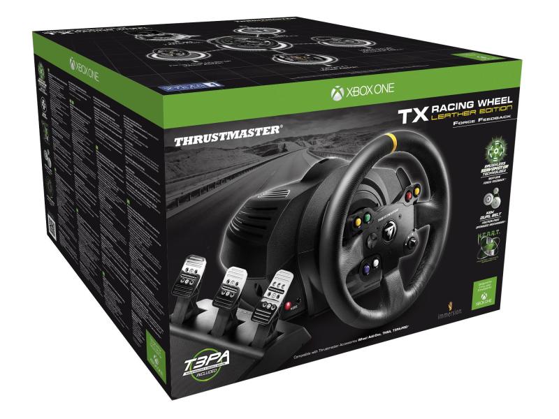 Thrustmaster Lenkrad TX Leather Racing Wheel Force-Feedback-Rennlenkrad der nächsten Generation für Xbox One und PC