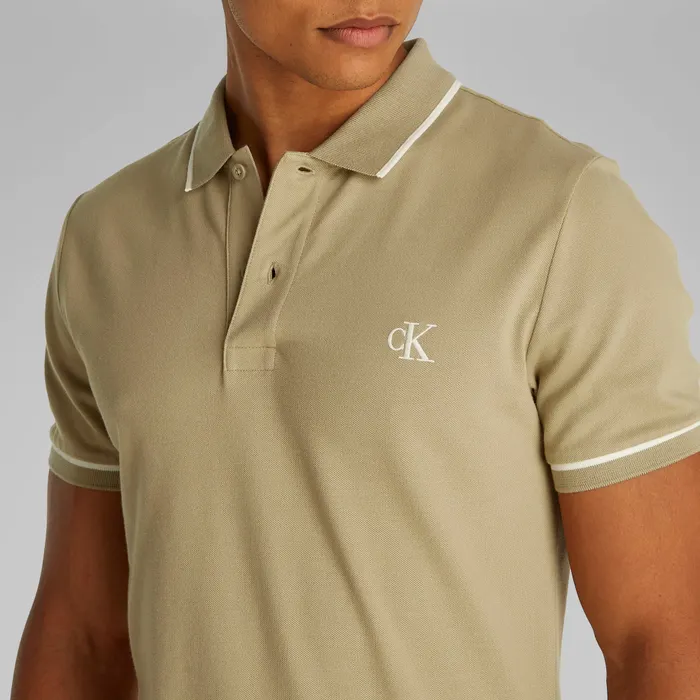 Calvin Klein Tipping Slim Polo Heren