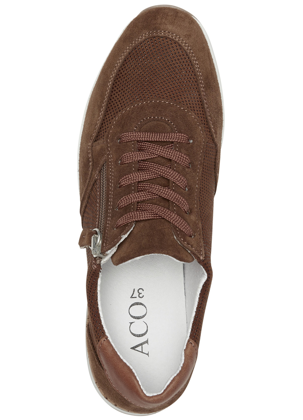 ELENA EDEN Sneaker mit Schnürung und Seitenreißverschluss