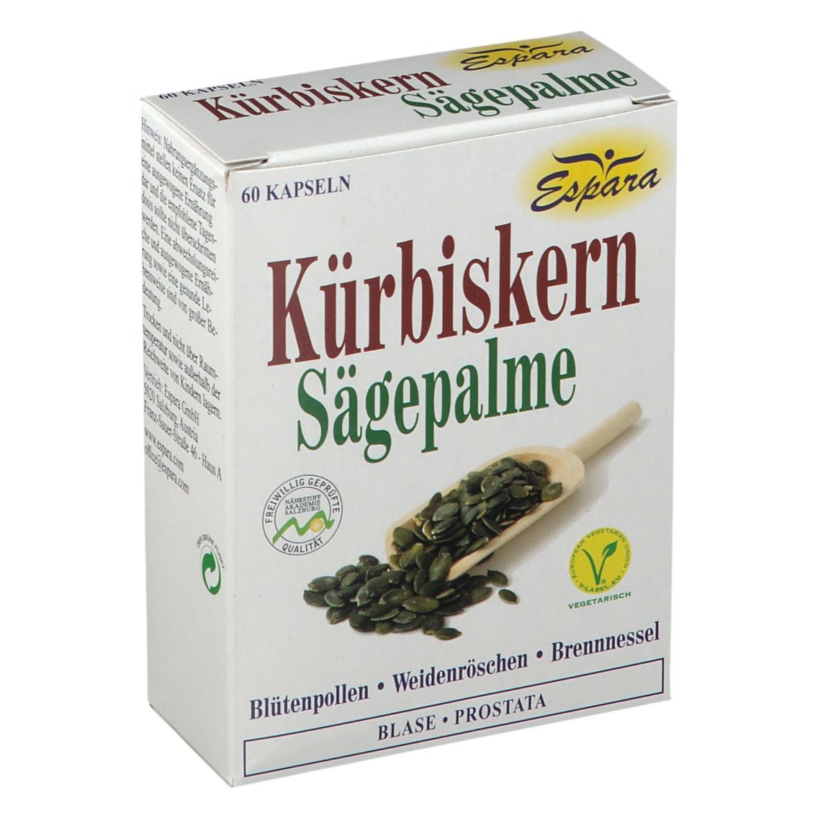 Kürbiskern Sägepalme