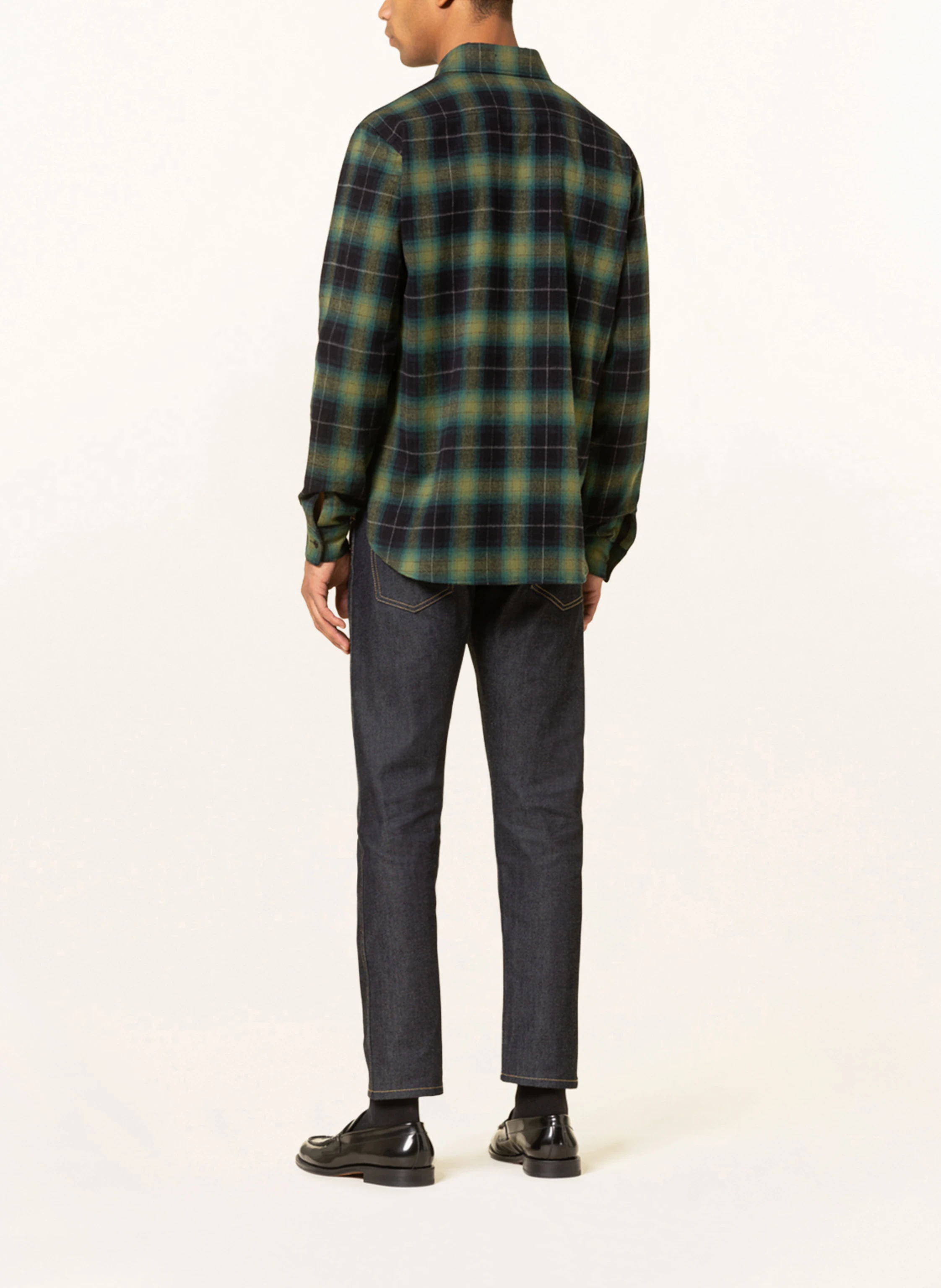 SAINT LAURENT Flanellhemd Regular Fit