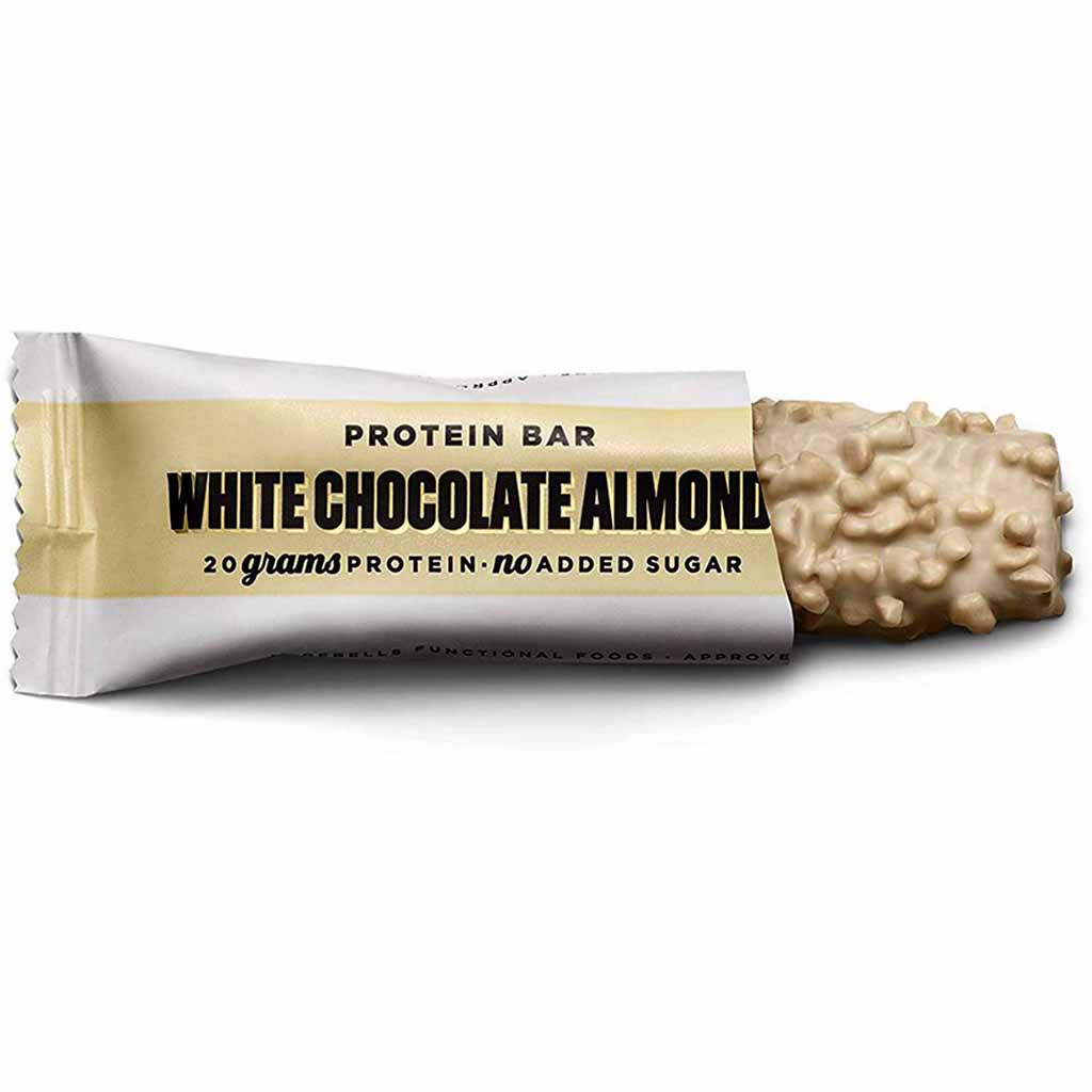 12x Barebells White Chocolate Almound Proteinriegel á 55g=660g MHD:11.7.25