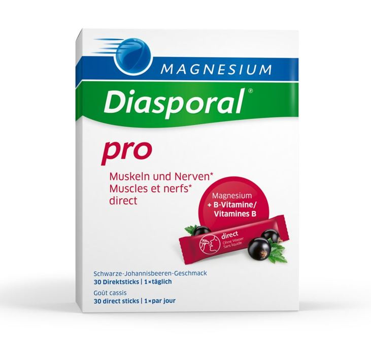 MAGNESIUM DIASPORAL Pro M+N Direct Sticks<br>30 Stück