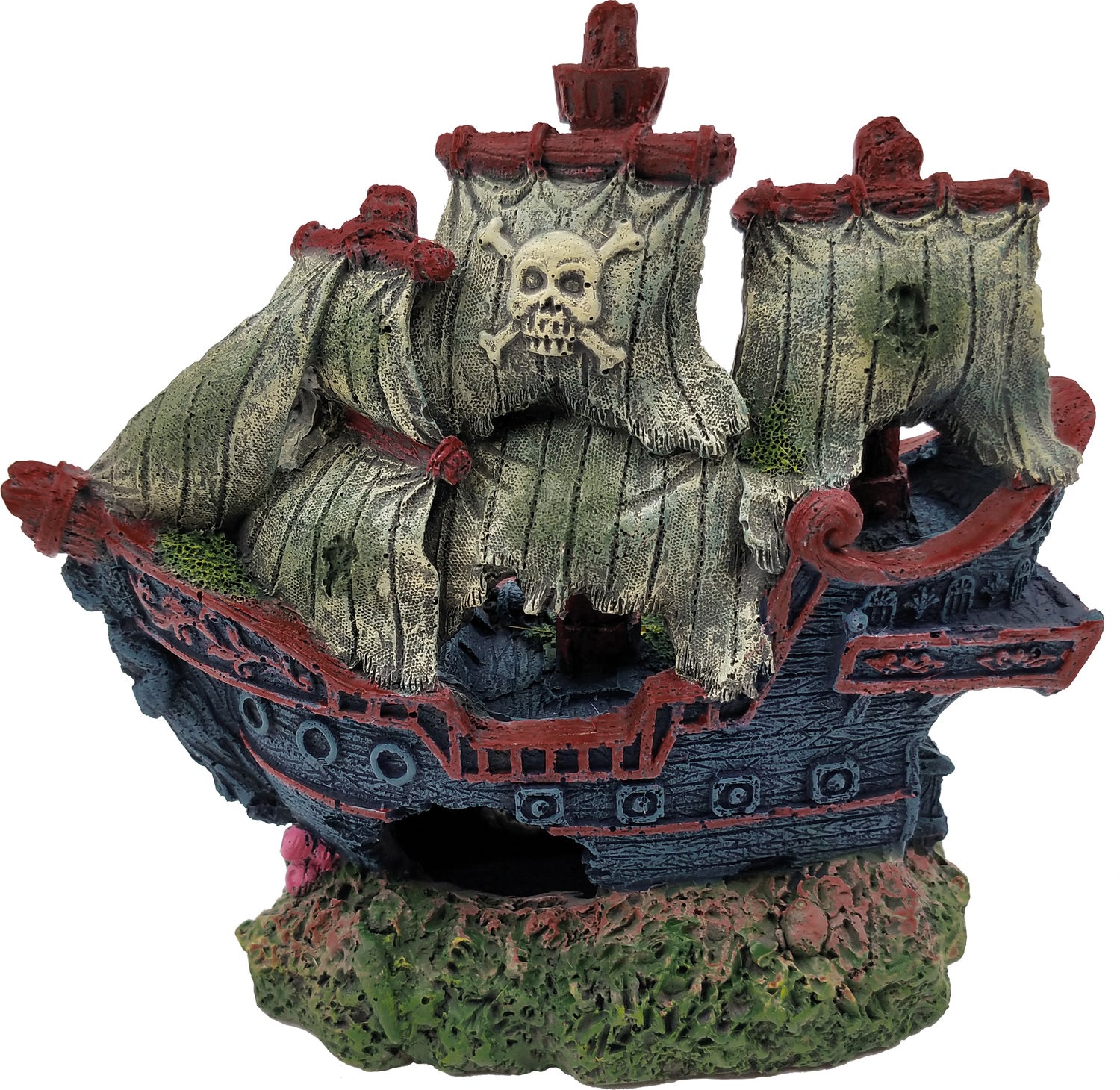 SuperFish aquarium decoratie scheepswrak multi 15 x 7 x 14 cm