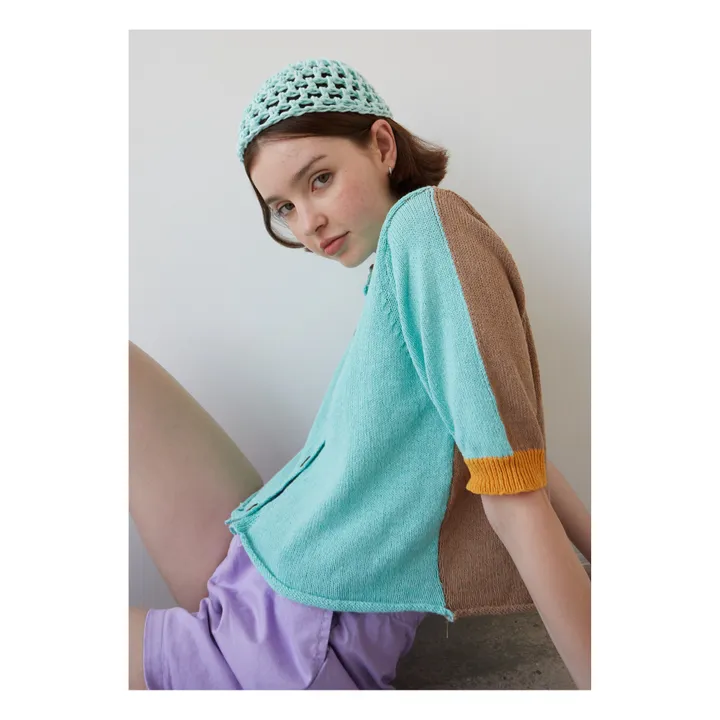 Dr Bloom Gilet Coco | Bleu Clair