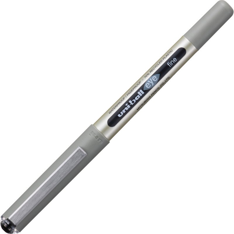 Stylo roller Uni Ball Eye à capuchon pointe 0,7 mm- écriture moyenne