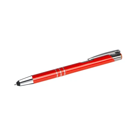 Livepac Office 10 Touchpen Kugelschreiber aus Metall / Farbe: mittelrot