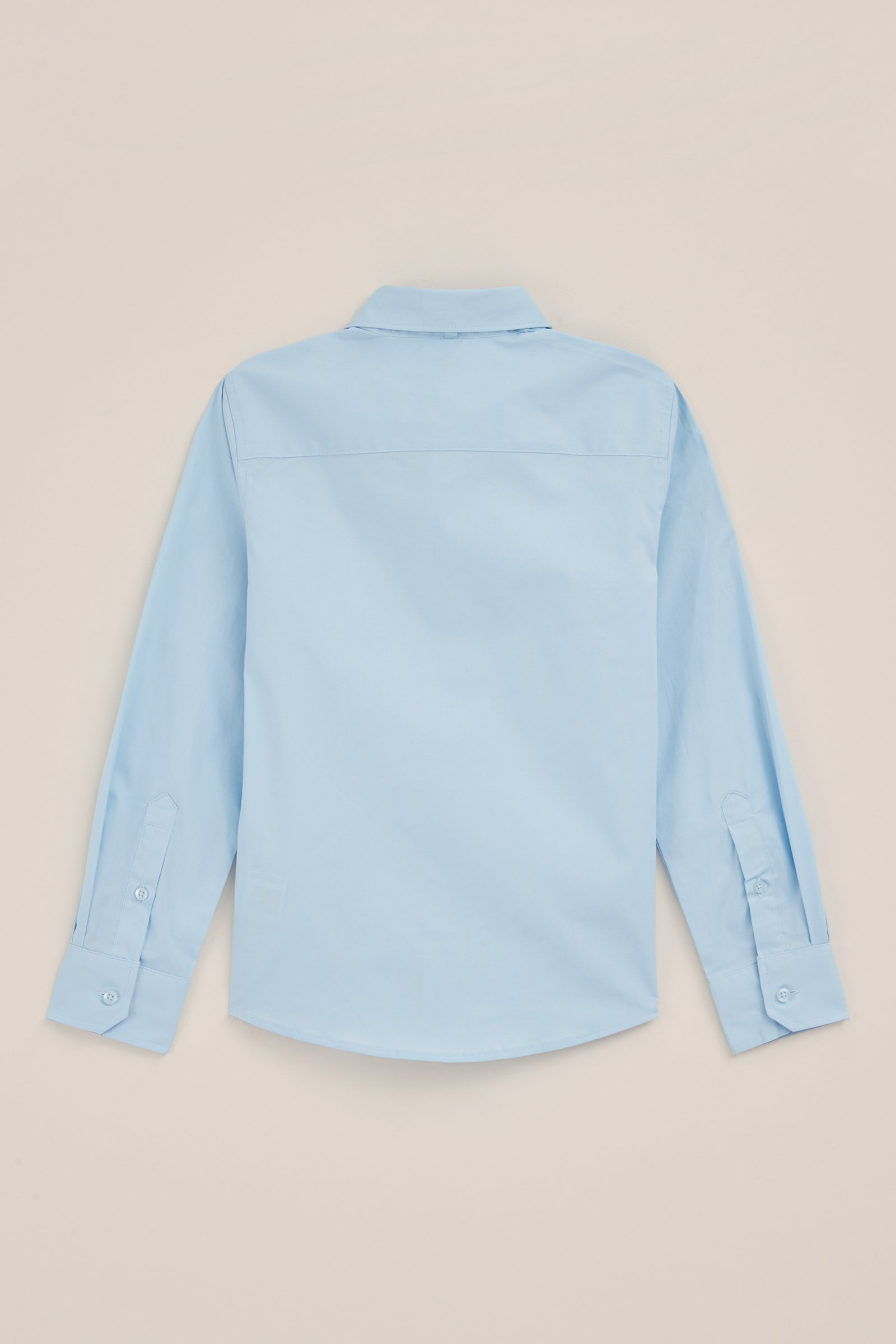 Jongens overhemd met afneembare vlinderdas WE Fashion Lichtblauw