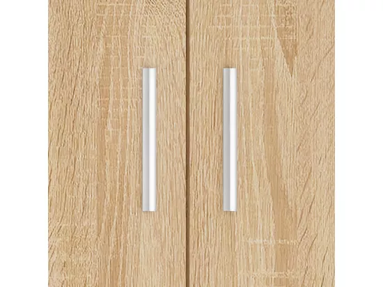 Support pour aquarium chêne sonoma 81x36x73cm bois d'ingénierie
