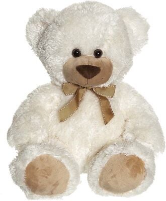 Teddykompaniet Roger Kosedyr 45 Cm, Creme