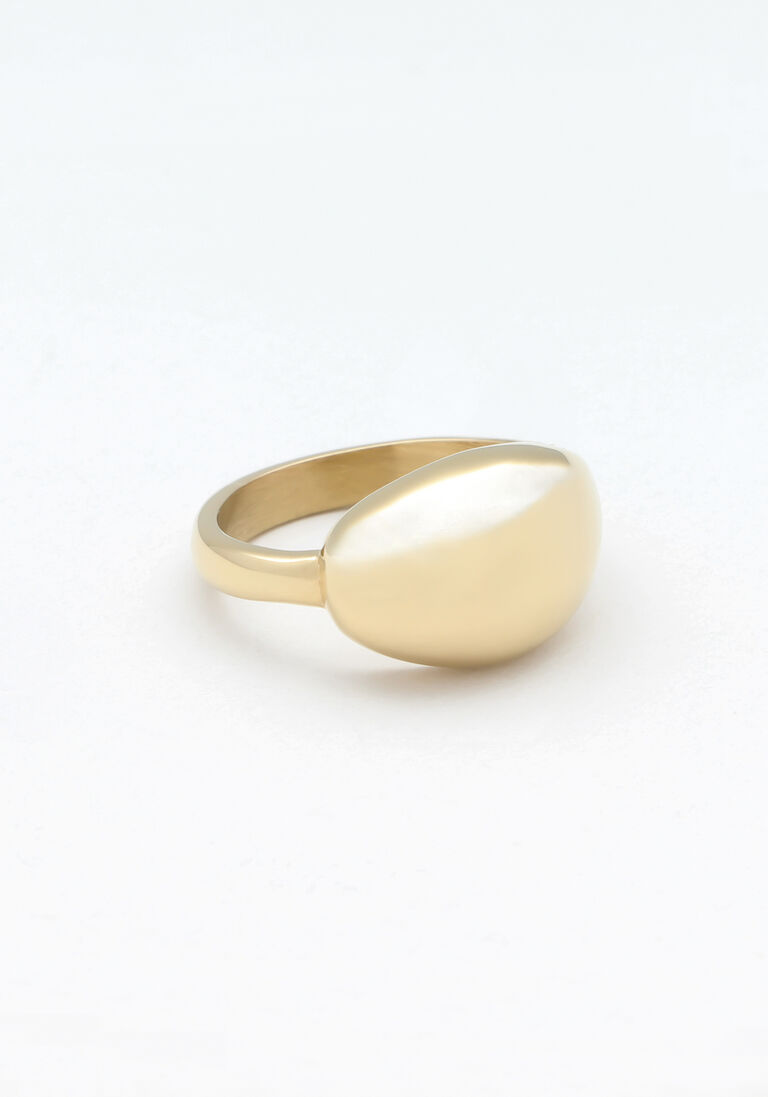 NOTRE-V gouden notre-v ring ring organic