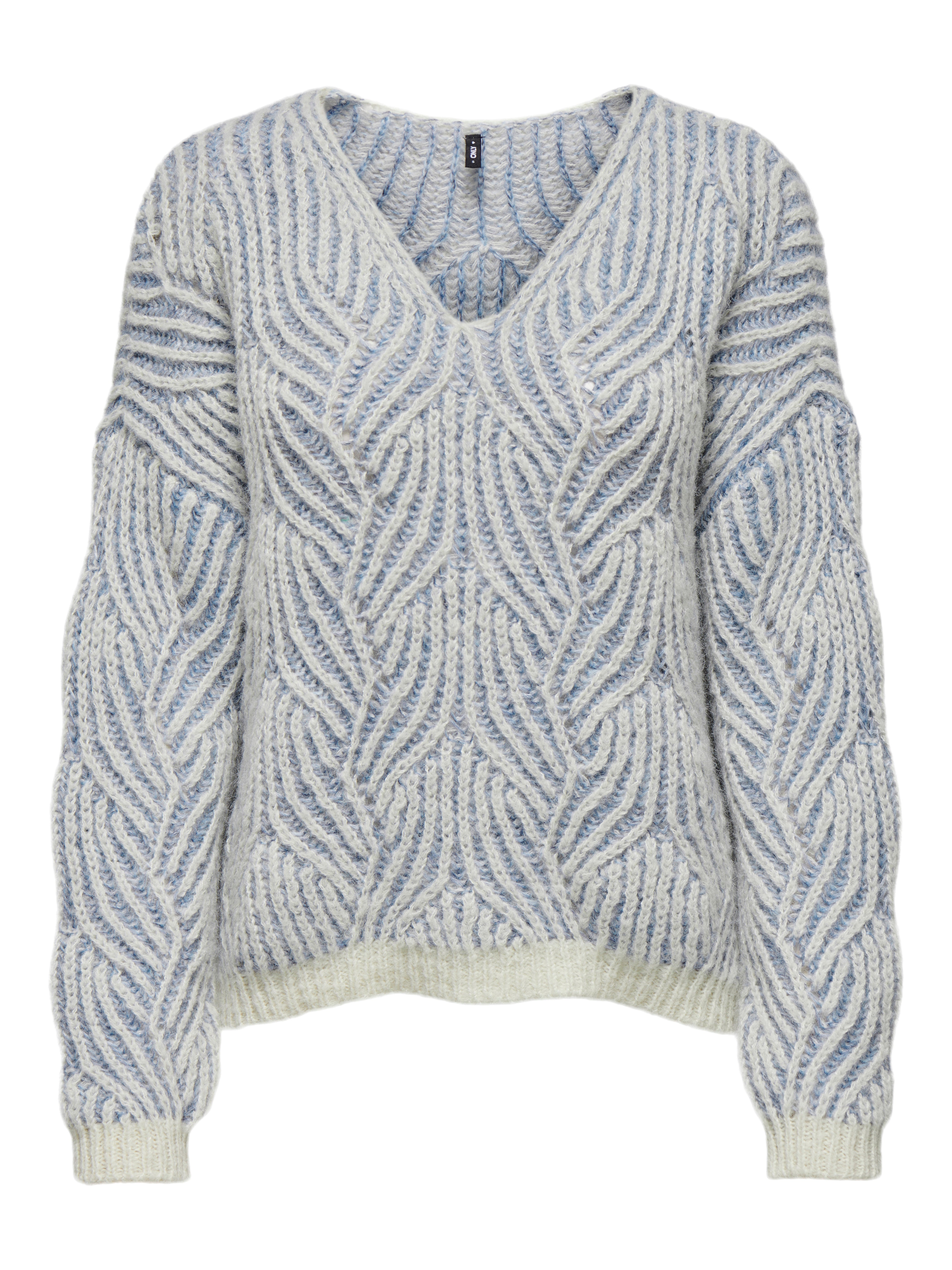 ONLELIN Strickpullover Cloud Dancer