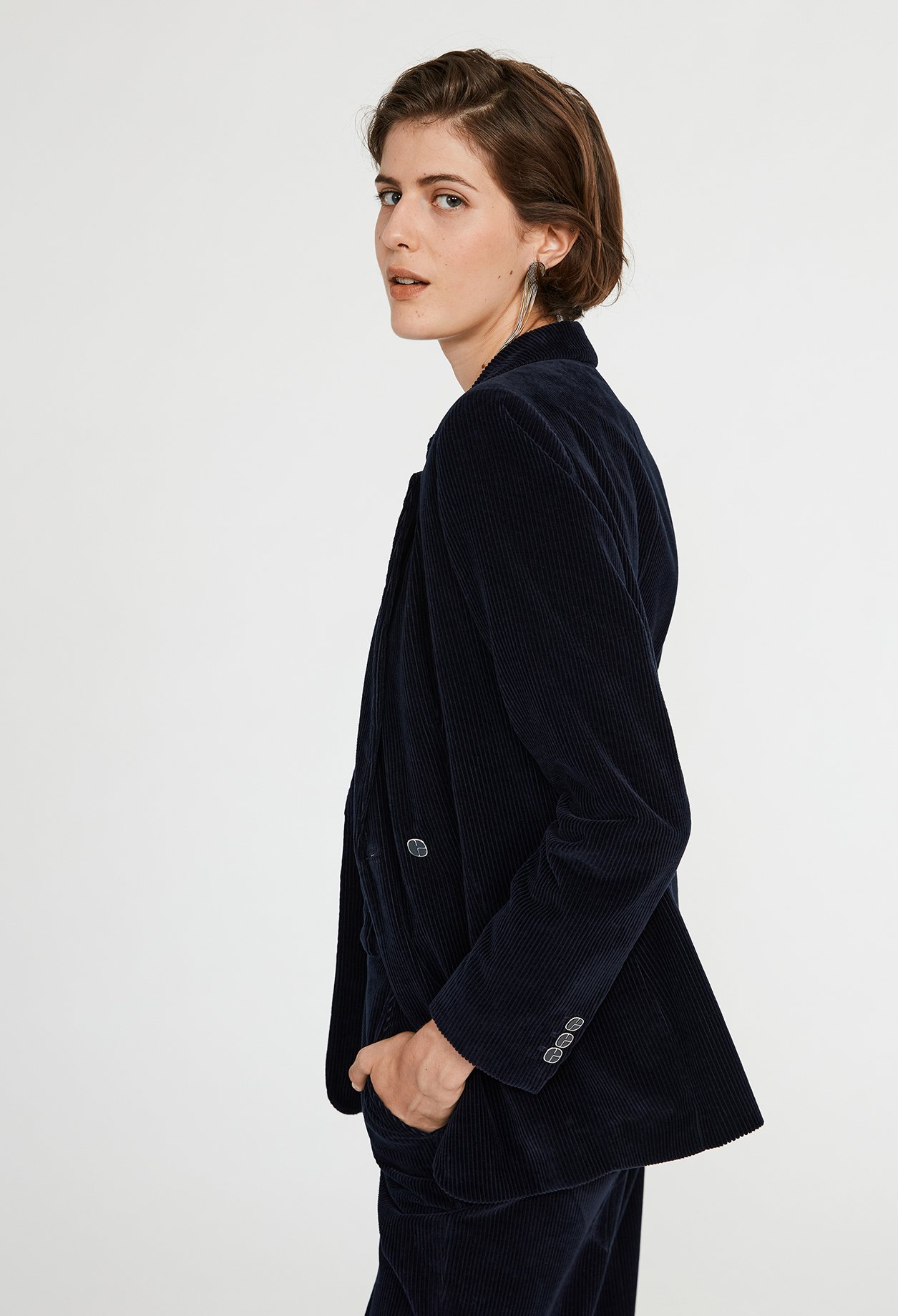 Veste tailleur velours