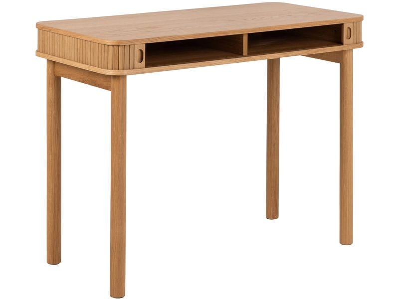 AC Design Tisch Langley, Eiche Schreibtisch für ein elegantes Heimbüro