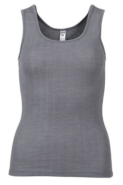 Singlet i merinoull/silke