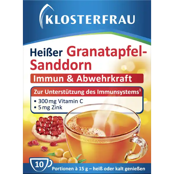 Heißer Granatapfel-Sanddorn