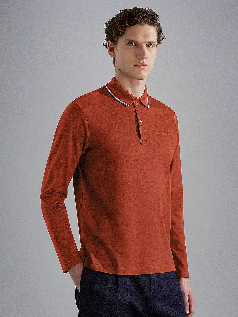 PAUL & SHARK Poloshirt orange