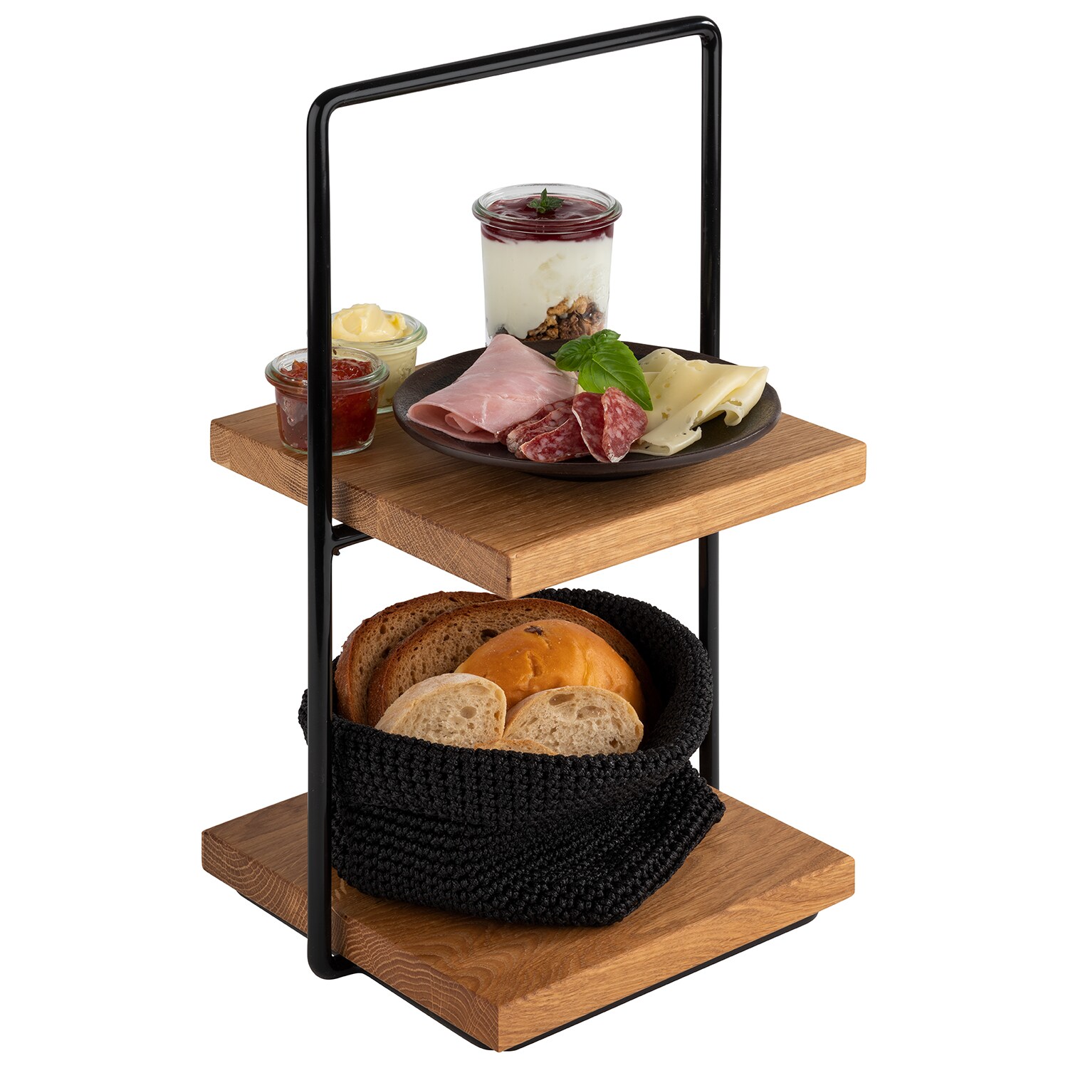 2 stufige Etagère