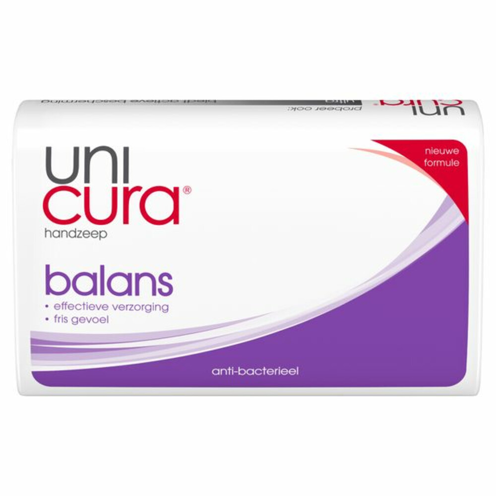 12x Unicura Tabletzeep Anti Bacterieel Balans180 gr