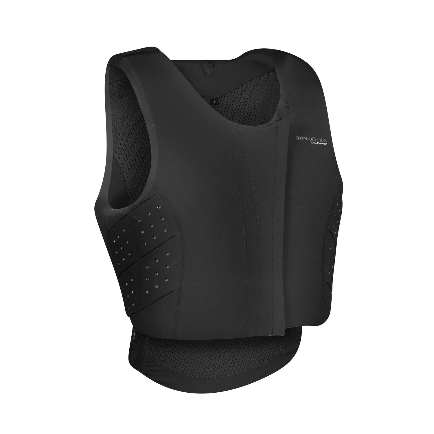 KOMPERDELL Sicherheitsweste Frontzipp Regular Fit  - schwarz
