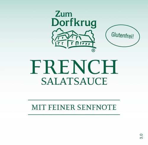 Zum Dorfkrug French Salatsauce