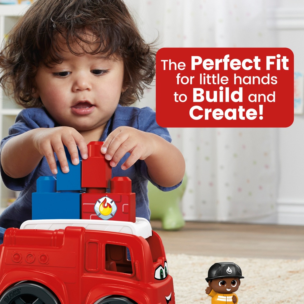 Mega Bloks Lil Vehicles Freddy Feuerwehrwagen