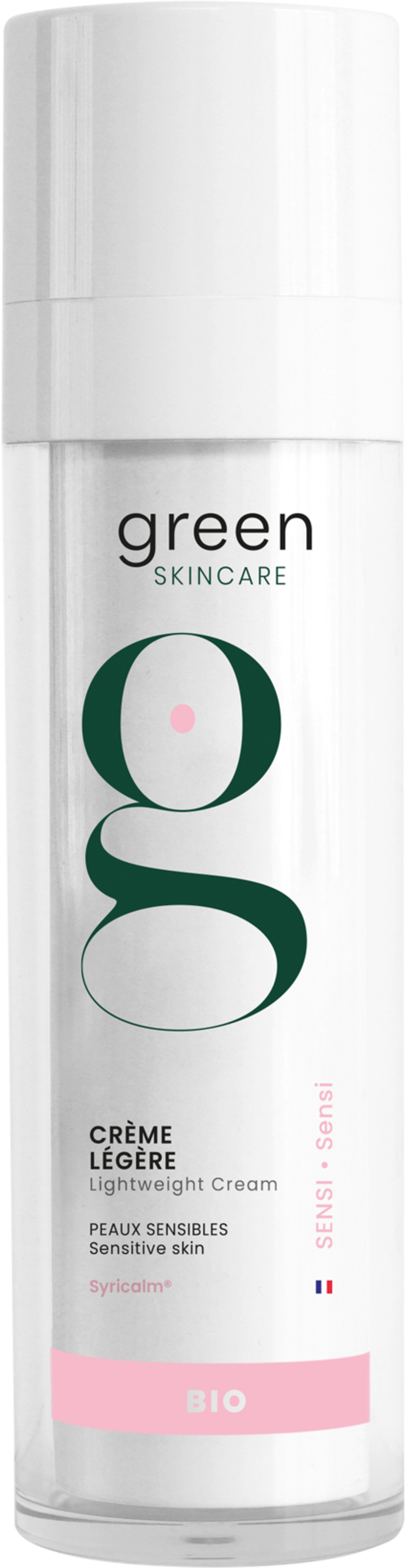 GREEN SKINCARE  SENSI Lightweight Cream, 50 ml + Pumpflasche