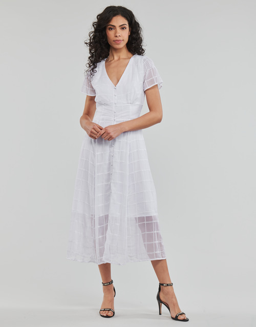 Guess - SS NEEMA DRESS - Blanc