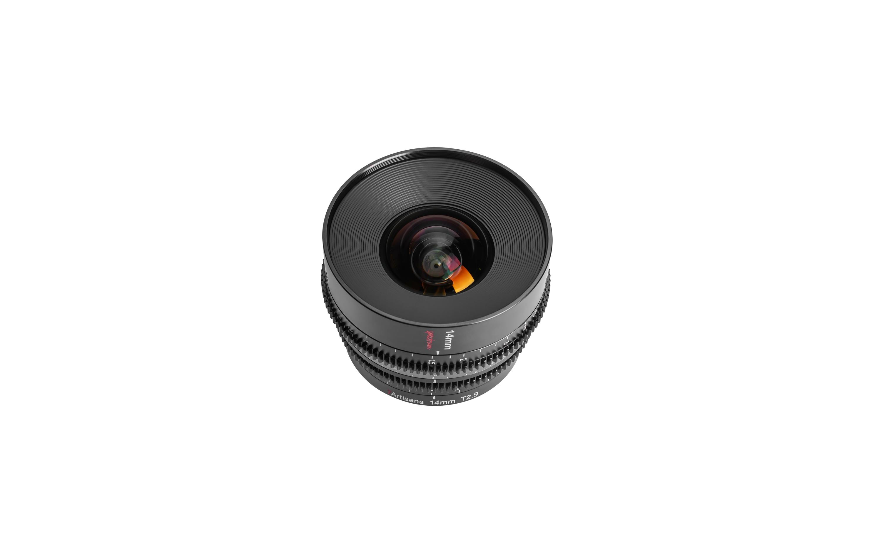 Festbrennweite 14 mm T/2.9 – Sony E-Mount<br>Ultraweitwinkel Cine-Objektiv