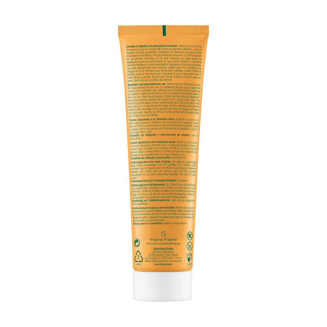 KLORANE  Creme Depilatório Amêndoas Doces - 150ml