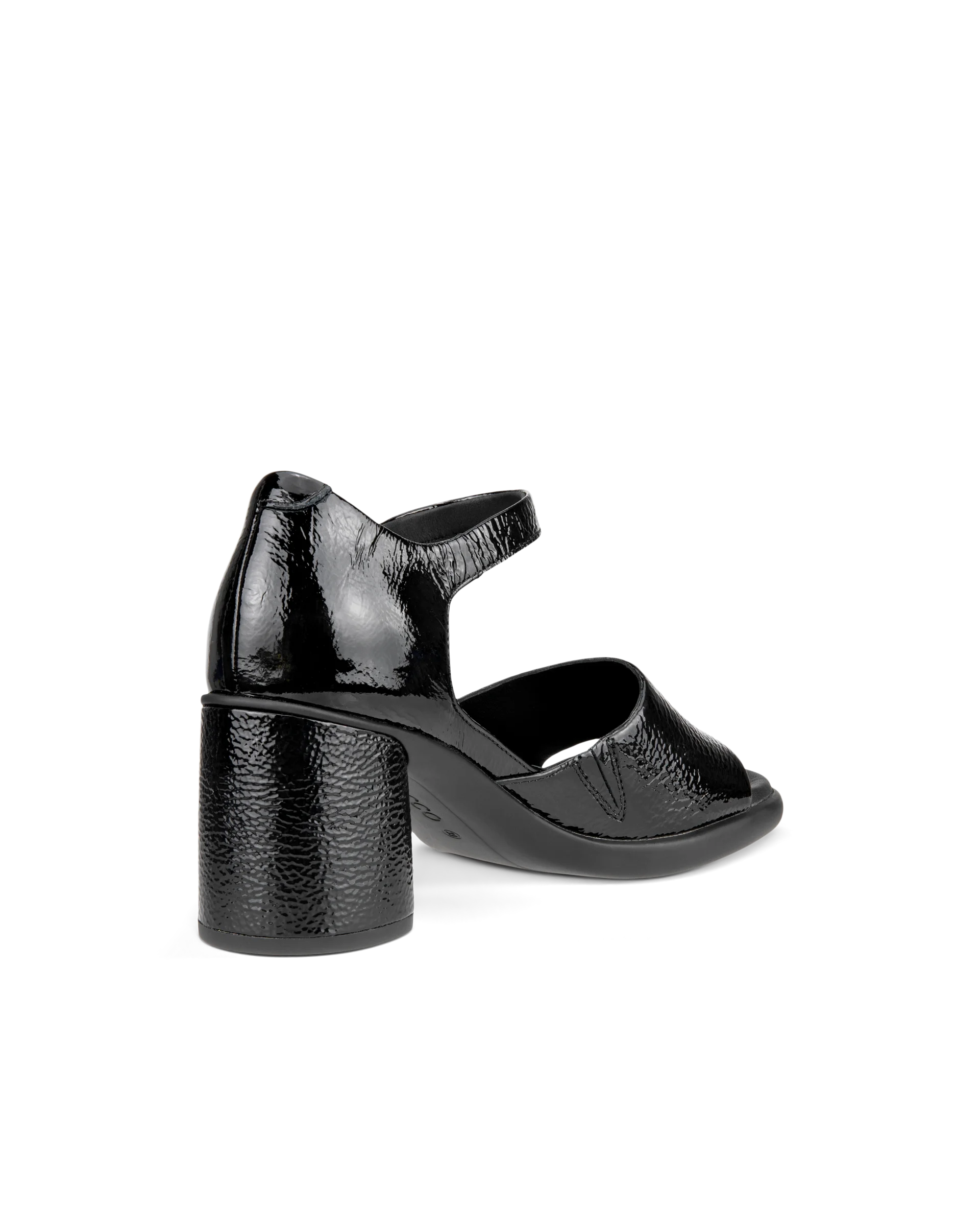 ECCO SCULPTED SANDAL LX 55 Damen Ledersandale mit Absatz Schwarz