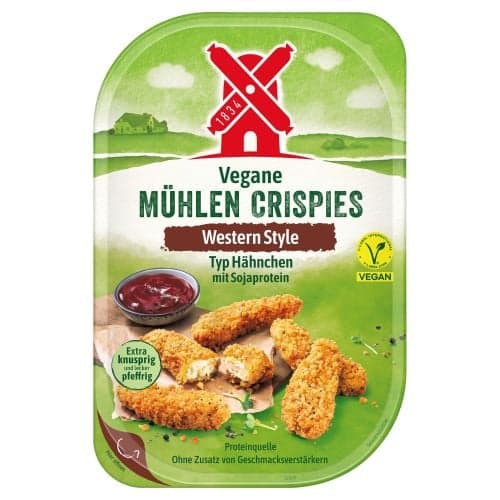 Rügenwalder Mühle Pfannen Crispies Western VEGAN