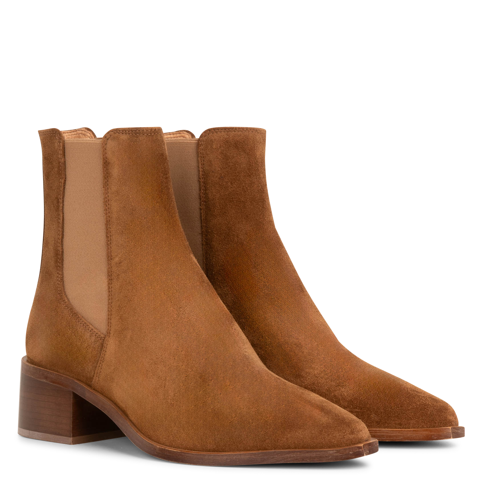 LUNA - Bottines en cuir | Marron