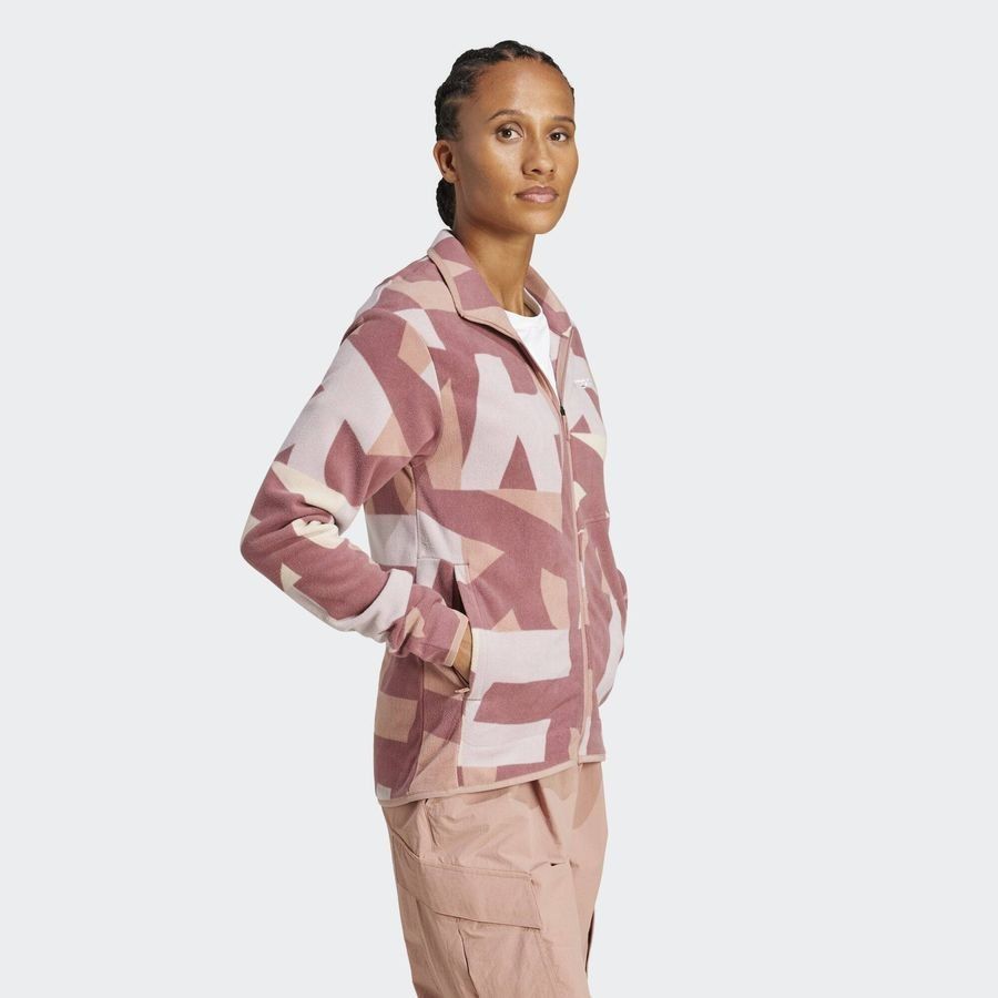 Adidas Veste molleton entièrement zippée imprimée Terrex Multi