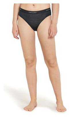 Culotte Femme Icebreaker Merino 125 Cool-Lite Sprite Hipster Noir