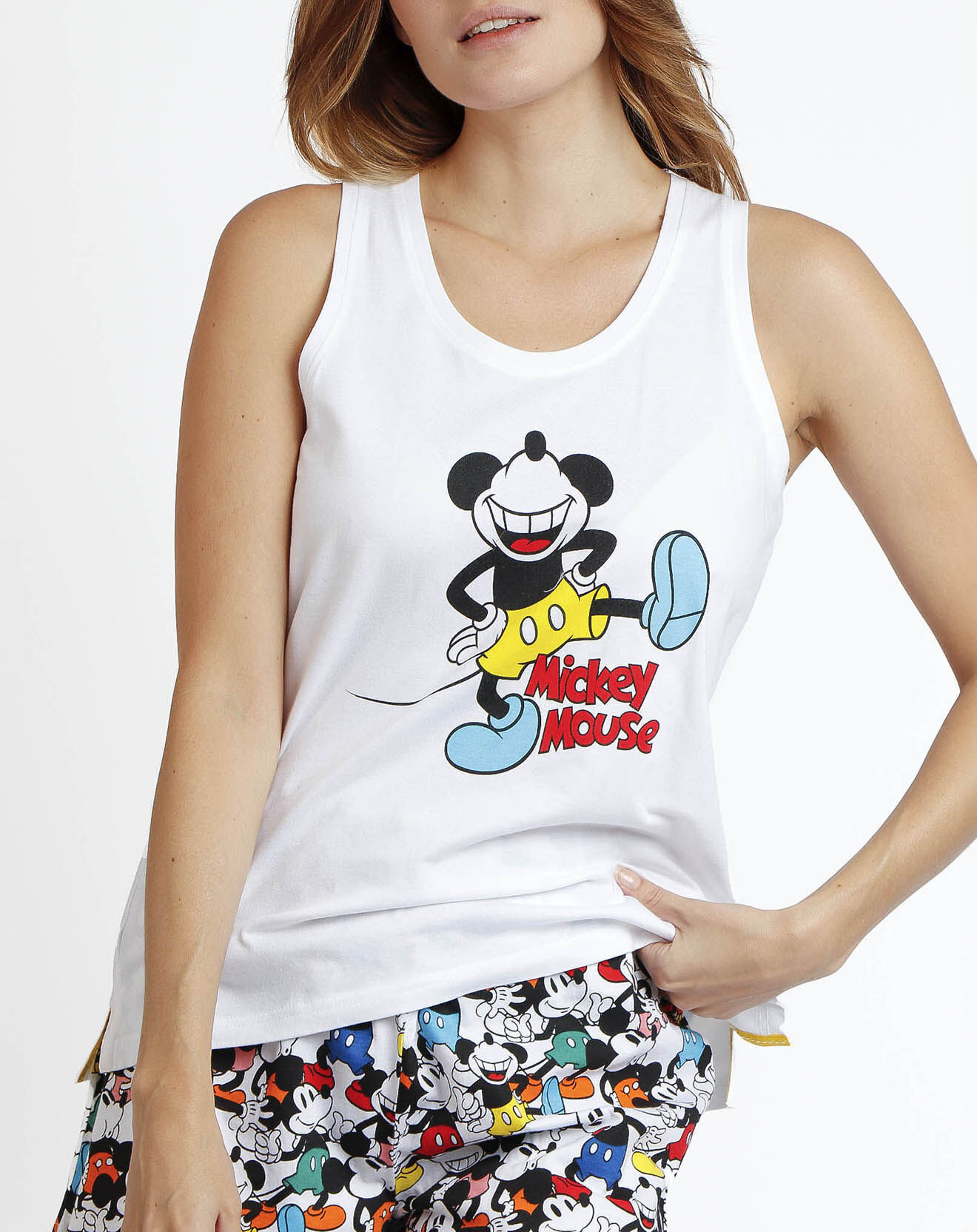 28 Pyjama Débardeur & Short Iliade multicolore