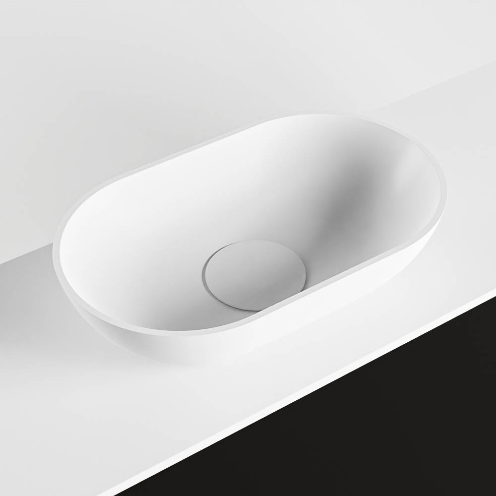 Mondiaz Fowy toiletmeubel 120cm urban met witte waskom links zonder kraangat