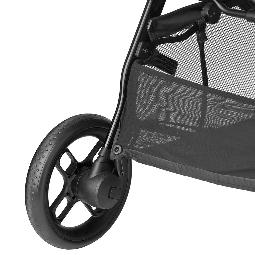 MC Zelia 3 Luxe Twillic Truffle Fr (Black glossy frame & Black Leather)