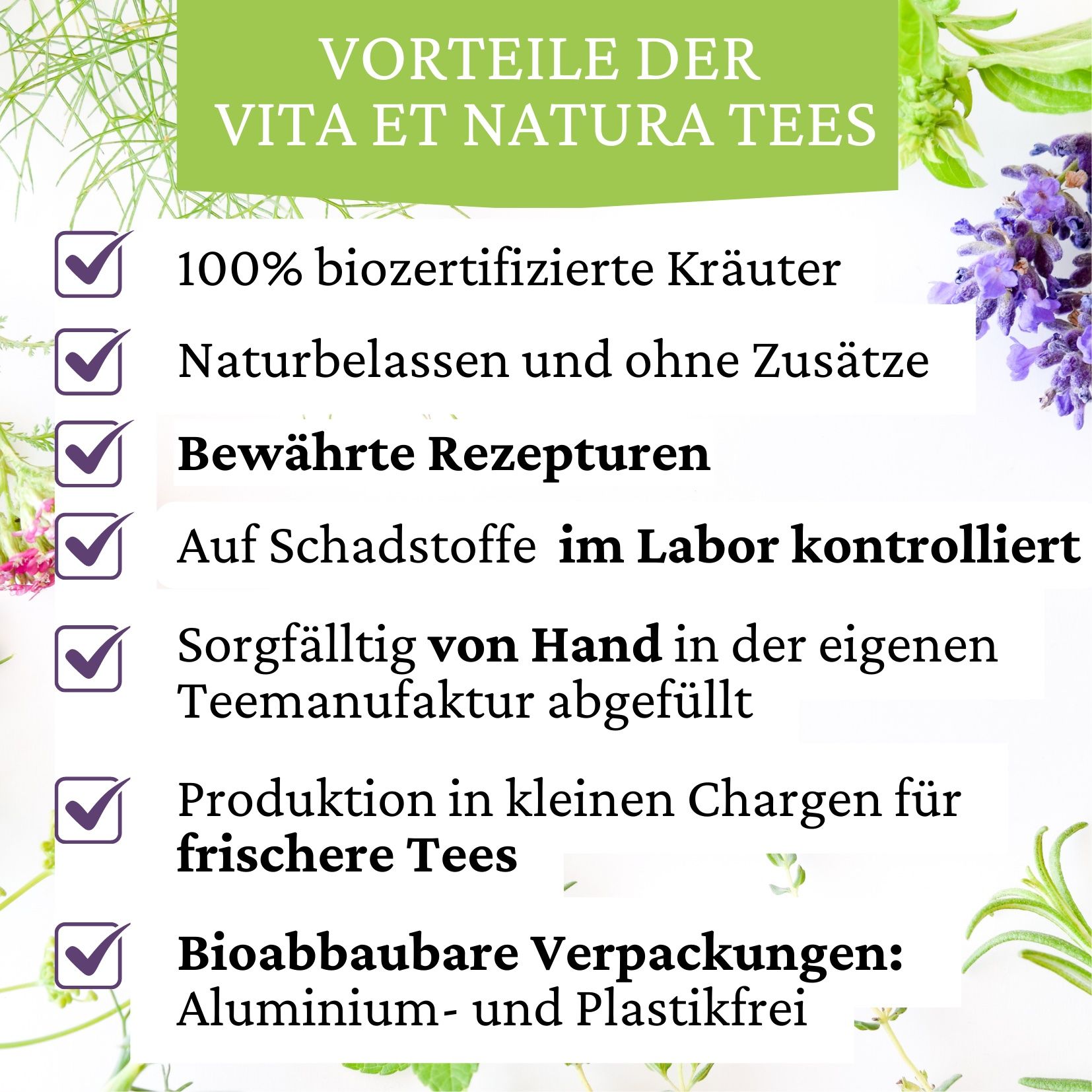 Zyklustee 2 - 100% biologisch - Vita Et Natura® Teemanufaktur (60g)
