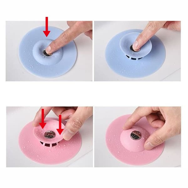 Badekarstopper med Hårfelle / Stopper / Synkestopper