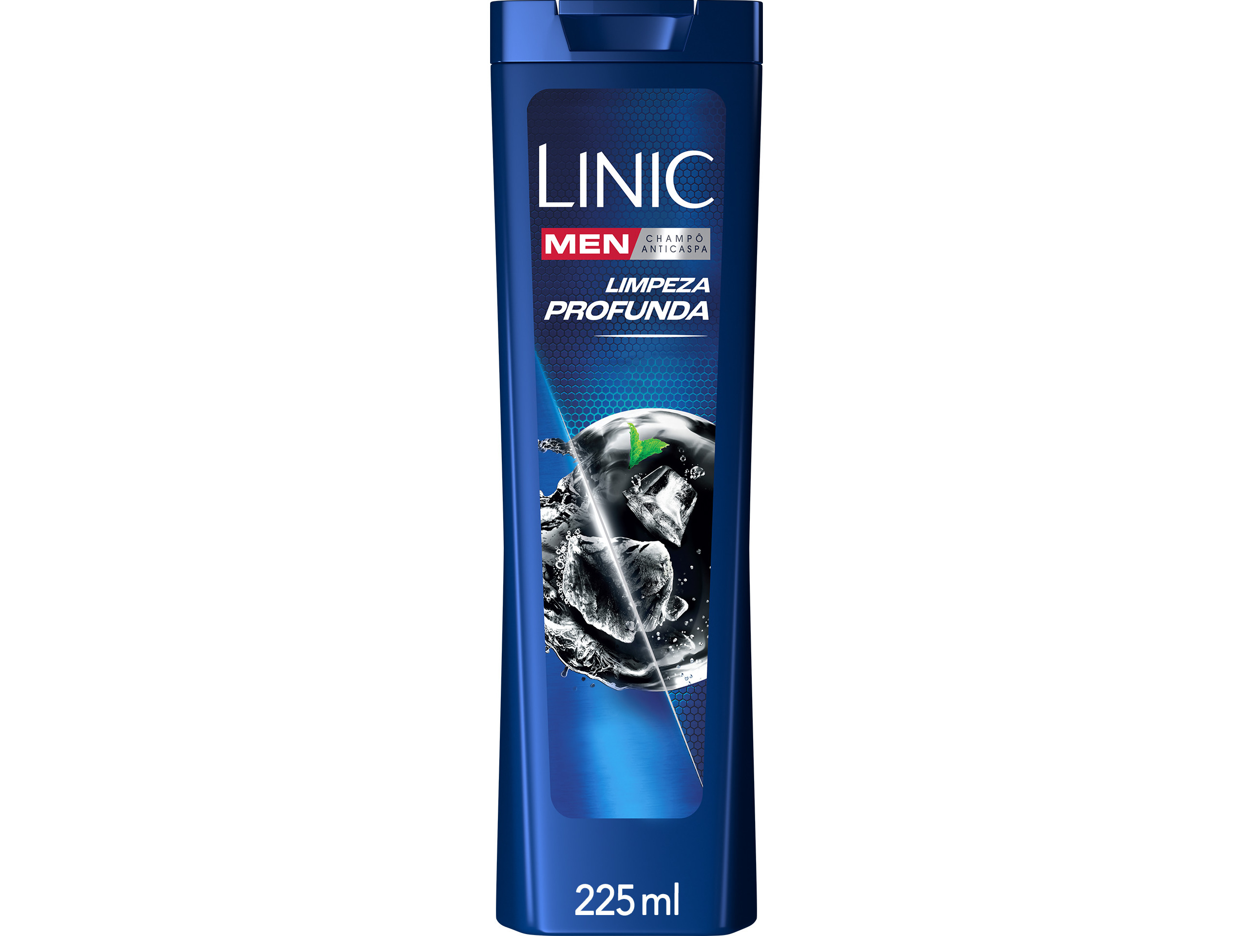 CHAMPÔ LINIC ANTI-CASPA MEN LIMPEZA PROFUNDA 225ML