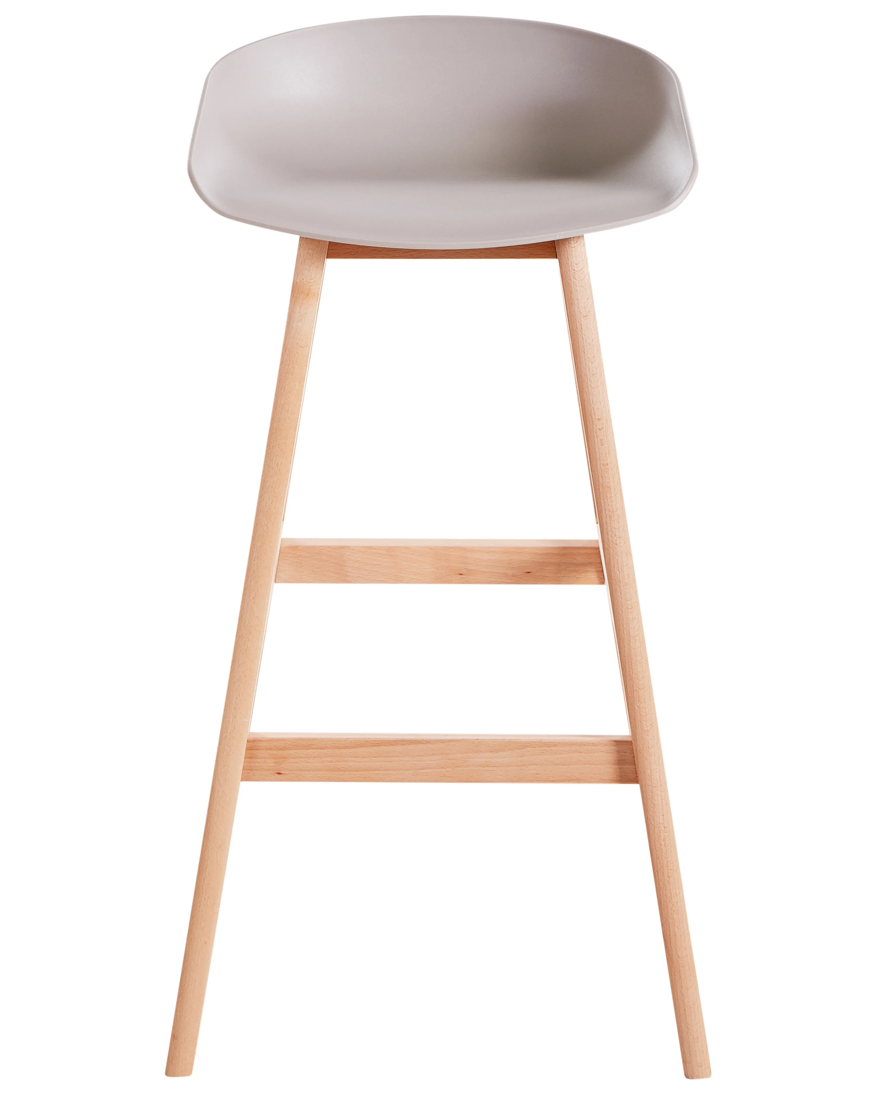 Set van 2 barstoelen MICCO Taupe
