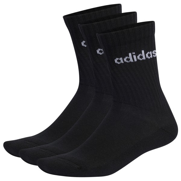 adidas - Cushioned Linear Crew 3-Pack - Chaussettes multifonctions