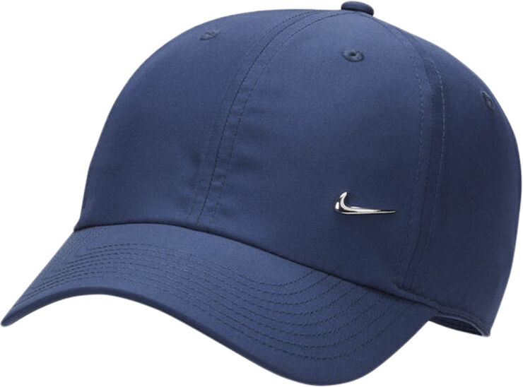 Nike Dri-FIT Club Unstructured Metal Swoosh kasket Blå