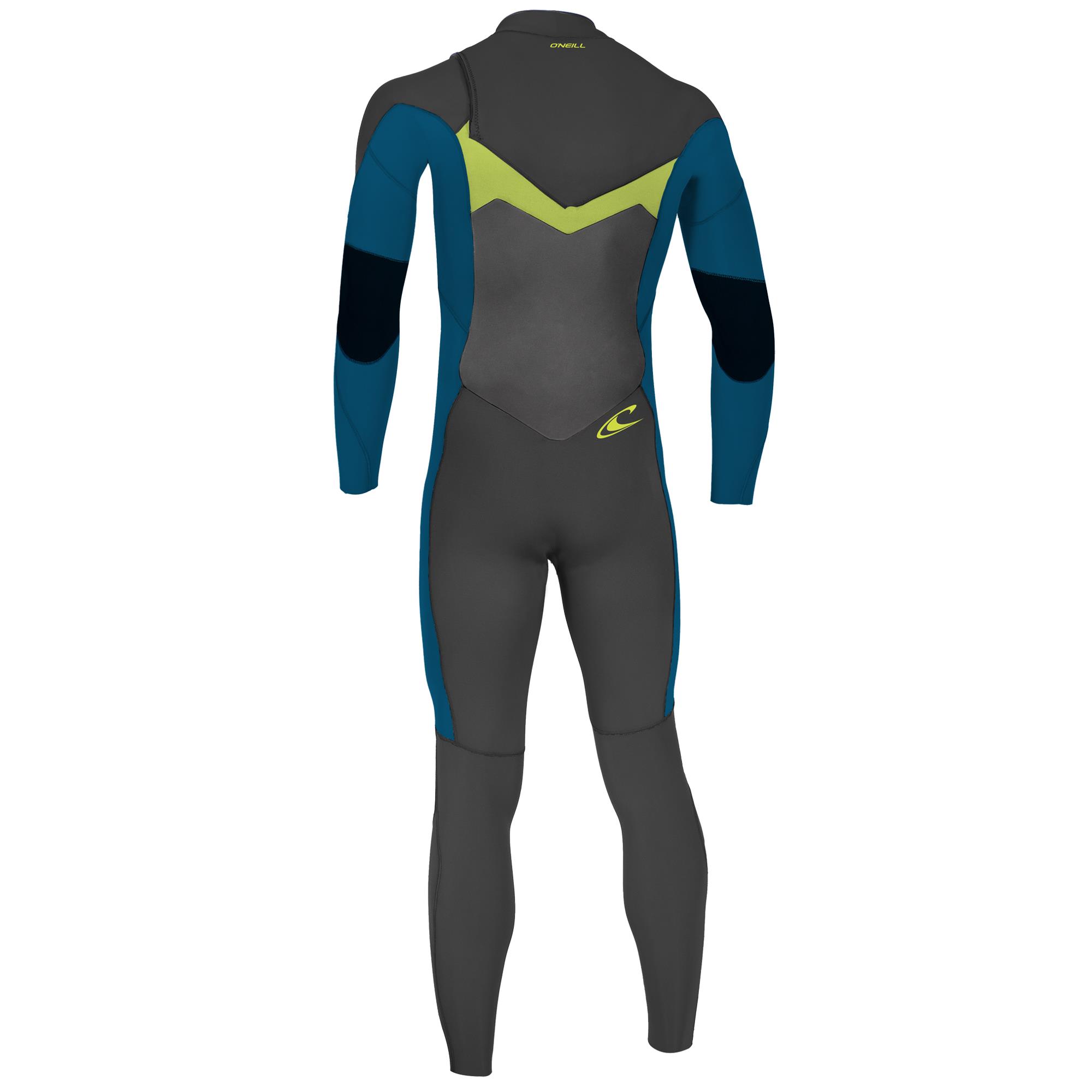 O'Neill Youth / Enfant Ninja 5/4 Front Zip - Black / Ultrablue 10 ans