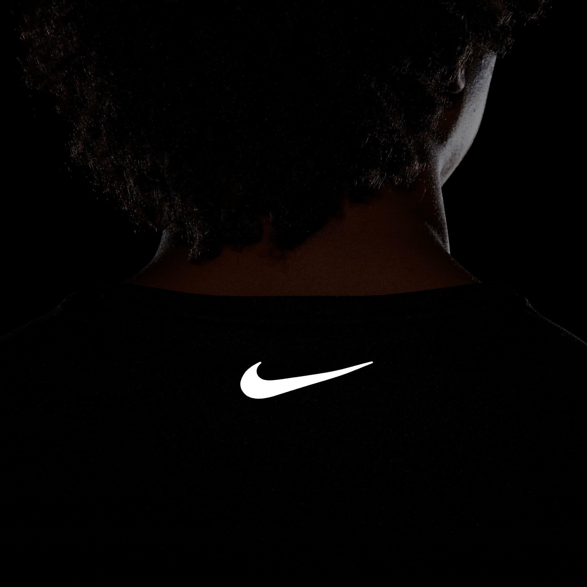 Nike Miler Flash Mens Dri FIT UV Short Sleeve Running Top