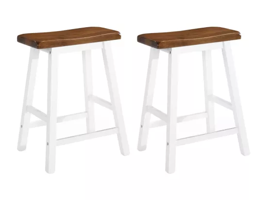 Table de bar et tabouret 3 pcs Bois massif