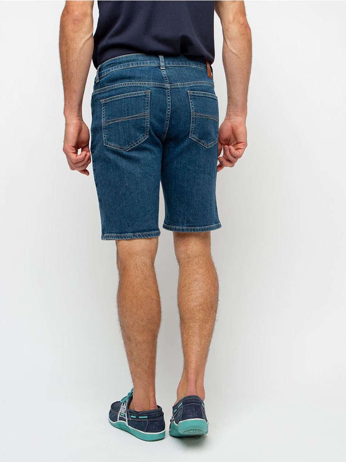 Short Homme Denim Coton Biologique Bleu